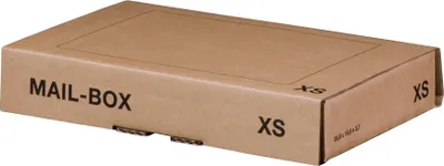 Produktbild von Versandkarton MAIL-BOX 00069028 244x145x38mm XS braun