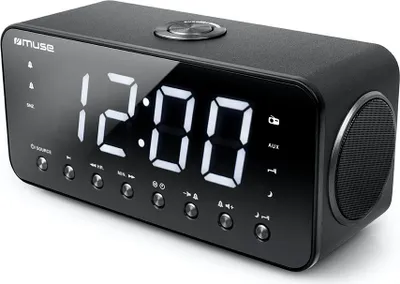 Produktbild von Muse M-192 CR Clock Digital Black