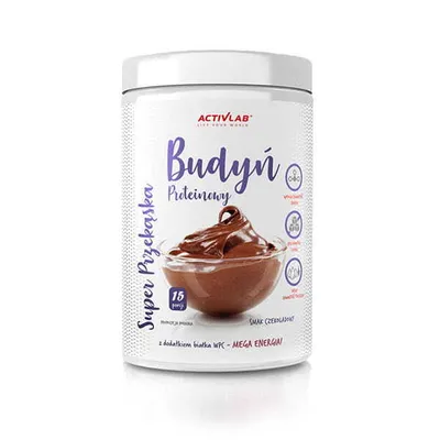 Image de Pudding hyperprotéiné super fit snack goût chocolat Activlab