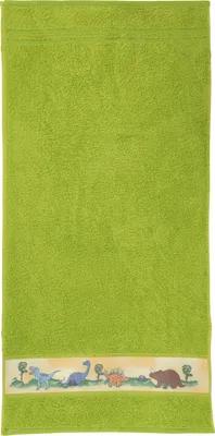 Produktbild von Erwin Müller Kinder-Badetuch grün 70x140 cm