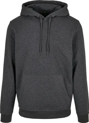 Produktbild von Build Your Brand Basic BB001 | Basic Hoody Herren Kängurutasche - Farbe: Charcoal - Größe: XL