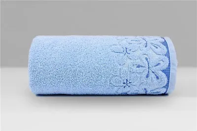 Zdjęcie produktu dla Ręcznik kąpielowy Greno Bella 70x140 błękitny