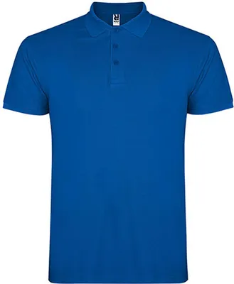 Immagine prodotto di Roly PO6638 | Polo Star da uomo, Piqué - Colore: Royal Blue 05 - Taglia: L
