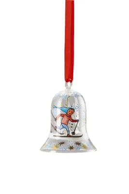 Produktbild von Glas-Glocke - Kristallglocke 2018 - Hutschenreuther - Motiv Winterfreuden - 02251-722912-49705