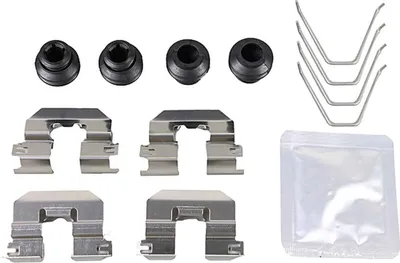 Produktbild von METZGER 109-0100 Zubehörsatz Scheibenbremsbelag Hinten für KIA PICANTO (JA) PICANTO Runner (JA)