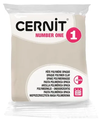Produktbild von Cernit Polymer Clay N°1 Polymer-Ton Champagne 56 g