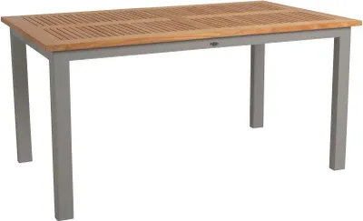 Produktbild von Brafab Lyon Ausziehtisch Aluminium/Teak