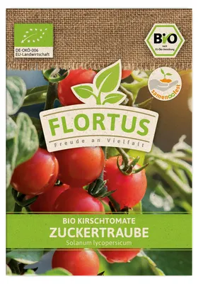 Produktbild von Kirschtomate Zuckertraube | Tomatensamen von FLORTUS