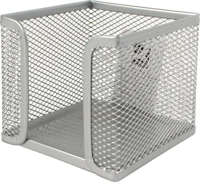 Produktbild von Q-Connect KF00881 Zettelbox Metalldraht silber