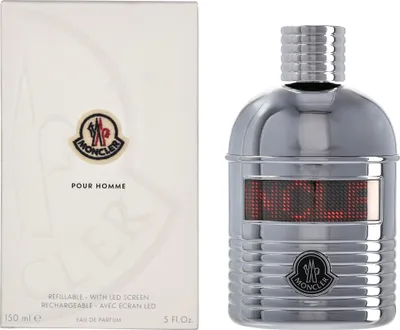 Produktbild von Moncler Pour Homme, Männer, 150 ml, Nachfüllbare Flasche, Muskatellersalbei, Grün, Cypress, Zedernholz, Vetiver, Holz
