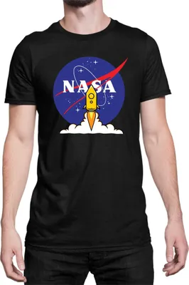 Obrázek produktu pro Pánské Tričko Nasa Space Theme Nasa 013, Man 3XL / Černá
