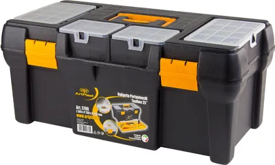 Produktbild von Werkzeugkasten aus Polypropylen 580x280x250 mm.