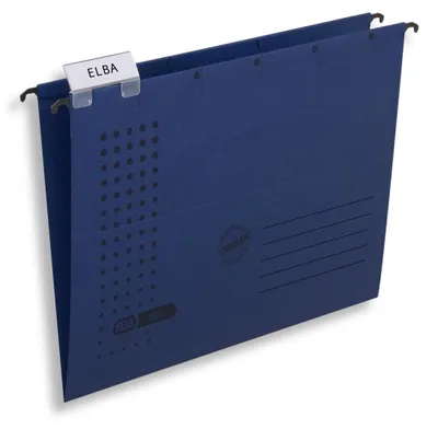 Produktbild von ELBA Hängemappe chic ULTIMATE 100560169 DIN A4 d.bl 5 St./Pack.