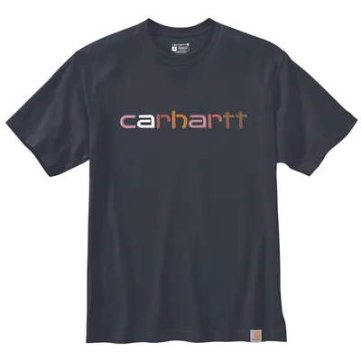 Produktbild von Carhartt HEAVYWEIGHT S/S GRAPHIC T-SHIRT 105797, Farbe:navy, Größe:S