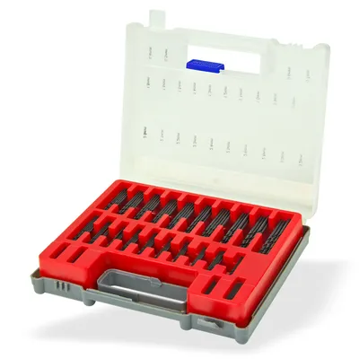 Produktbild von Mini-Spiralbohrer Set 150tlg Bohrer 0,4-3,2 mm