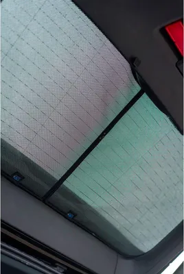 Produktbild von Car Shades Auto Sonnenschutz Frontscheibe FahrzeugHeckscheibe Schwarz 80cm