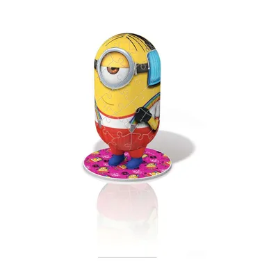 Zdjęcie produktu dla Ravensburger Minions 2, Puzzle 3D, Każda płeć, Czerwony, Żółty, 126 mm, Pudełko, 1 szt.