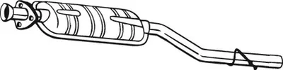 Produktbild von BOSAL 175-023 Mittelschalldämpfer Schalldämpfer passend für MERCEDES-BENZ C-Klasse Limousine (W203) C-Klasse T-modell (S203)