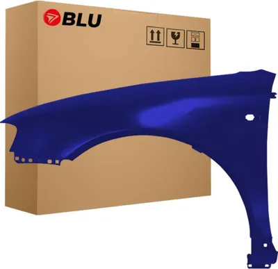 Immagine prodotto di BLU Parafango compatibile con Audi A3 8L Lift LZ5L Sinistra Blau MingBlau | 2000-2003 | Anteriore | Verniciato | Pronto per il montaggio | Acciaio