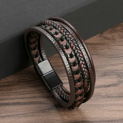 Immagine prodotto di Bracciale Adiel - marrone-nero misura 23 Circonferenza del bracciale: 19