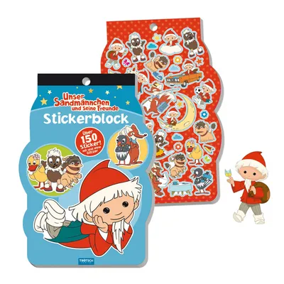 Produktbild von Stickerblock mit Unser Sandmännchen