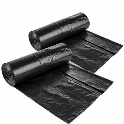 Produktbild von Müllsäcke | 120L | SCHWARZ | 50 MÜLLSÄCKE| Abfallsäcke, Müllbeutel, Abfallbeutel, Müllsack, reißfeste Mülltüten, Säcke, umweltfreundlicher Abfallsack