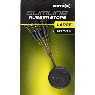 Immagine prodotto di Method Feeder Matrix Slim Line Tappi in gomma L - 18 pz