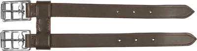 Productafbeelding van Zadelriem Verlenger - Riem Extender - Paardrijden Accessoire - Verlengt tot 27 cm - Leer - Bruin