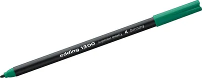 Zdjęcie produktu dla 10x Edding 41300004 1300 Kolorowy pisak z włóknistą końcówką - ok. 2 mm, zielony