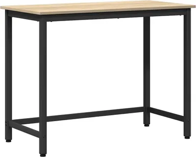 Produktbild von Tisch Sonoma-Eiche 80 x 50 x 76,5 cm Ingenieure Holz und Stahl