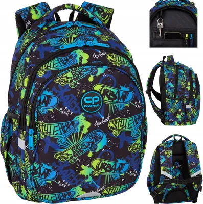 Image de Sac à dos Coolpack Skate Night pour les jeunes
