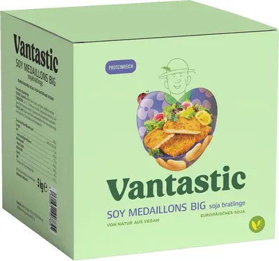 Produktbild von Vantastic Foods Soja Big Steaks - 5kg