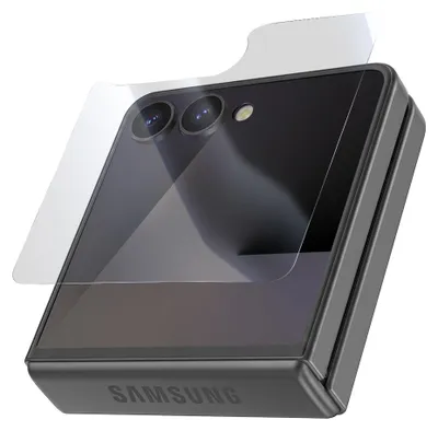 Produktbild von Force Glass, 2.5D Panzerglas Displayschutz 9H+ für Galaxy Z Flip 7, Transparent
