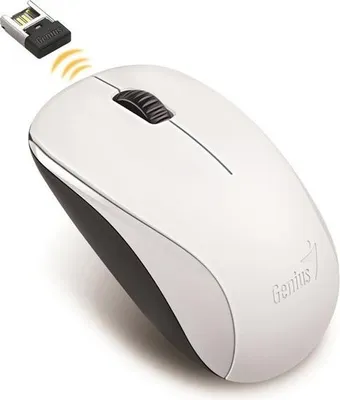Produktbild von GENIUS Genius NX-7000/Kancelářská/Optická/1 200 DPI/Bezdrátová USB/Bílá