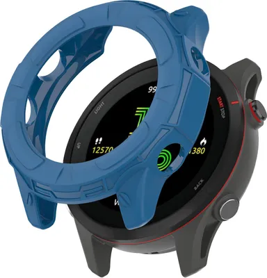 Produktbild von Strap-it TPU-Hülle - Schutzhülle passend für Garmin Forerunner 255 (blau)