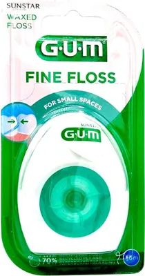 Image de Fil dentaire ciré Fil dentaire ciré 55 m, 1 pièce