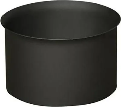 Zdjęcie produktu dla ściana dymna 150mm t.1,5mm CZARNY