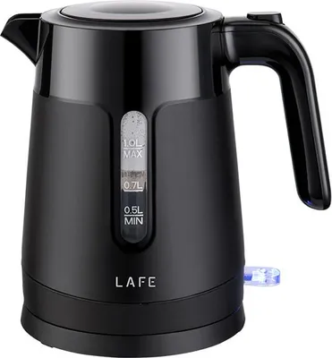 Produktbild von Elektrischer Wasserkocher 1 L LAFE Essential S Schwarz