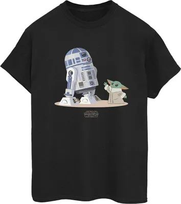 Produktbild von Star Wars - "The Mandalorian" T-Shirt für Damen BI45890 (XL) (Schwarz)