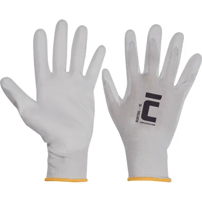 Obrázok produktu pre RUKAVICE nylonové Bunting biele 9