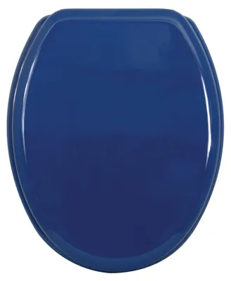 Produktbild von MSV 3700703990154, Verlängert, Harter Toilettensitz, Blau, MDF-Platten, 365 mm, 425 mm