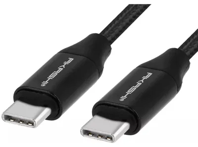 Image de Usb-c Noir 3a 20w 1.5m Usb-c - Akashi