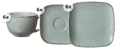 Produktbild von Kaffeeservice 18 tlg. Casa blau