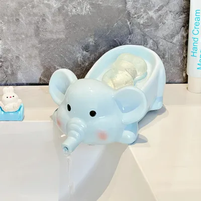 Productafbeelding van Schattige Olifant Zeepdispenser van Keramiek