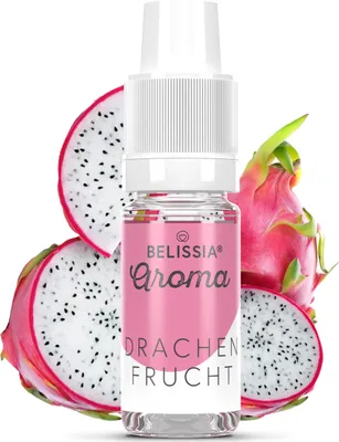 Produktbild von Belissia Lebensmittelaroma Drachenfrucht - 10ml Hochdosiertes Aroma - Kalorienfrei, Vegan - Für Speisen, Getränke, Shake, Quark, Nebelmaschine uvm.