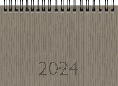 Produktbild von Taschenkalender TM17 8,7x15,3cm 1 Woche/2 Seiten Kunstleder Tejo schwarz 2024