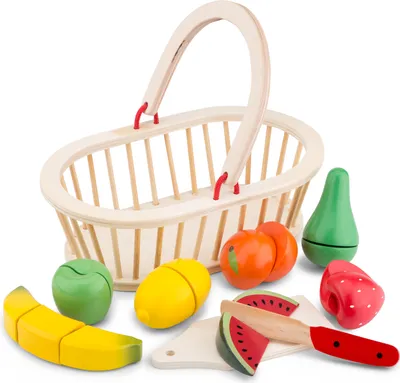 Produktbild von New Classic Toys, Schneide-Set Obstkorb