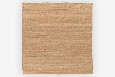 Produktbild von MY-RUG Teppich Nitin, aus 100% Jute 200 x 200 cm, handgewebt, Natürliches Material, Boho-Stil, wendbar