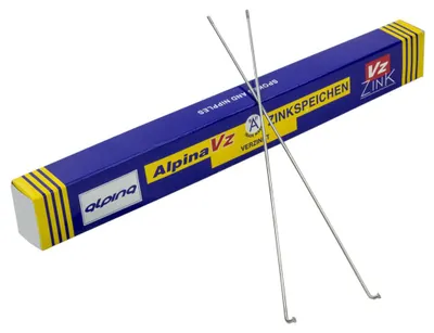 Obrázok produktu pre Alpina Spoke Zinc 13-308 ohne Nippelsilber (144ks)