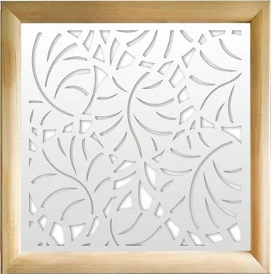 Obrázok produktu pre MANGROVIE - Dekoratívne moduly z dreva a PVC 73x73 cm biele